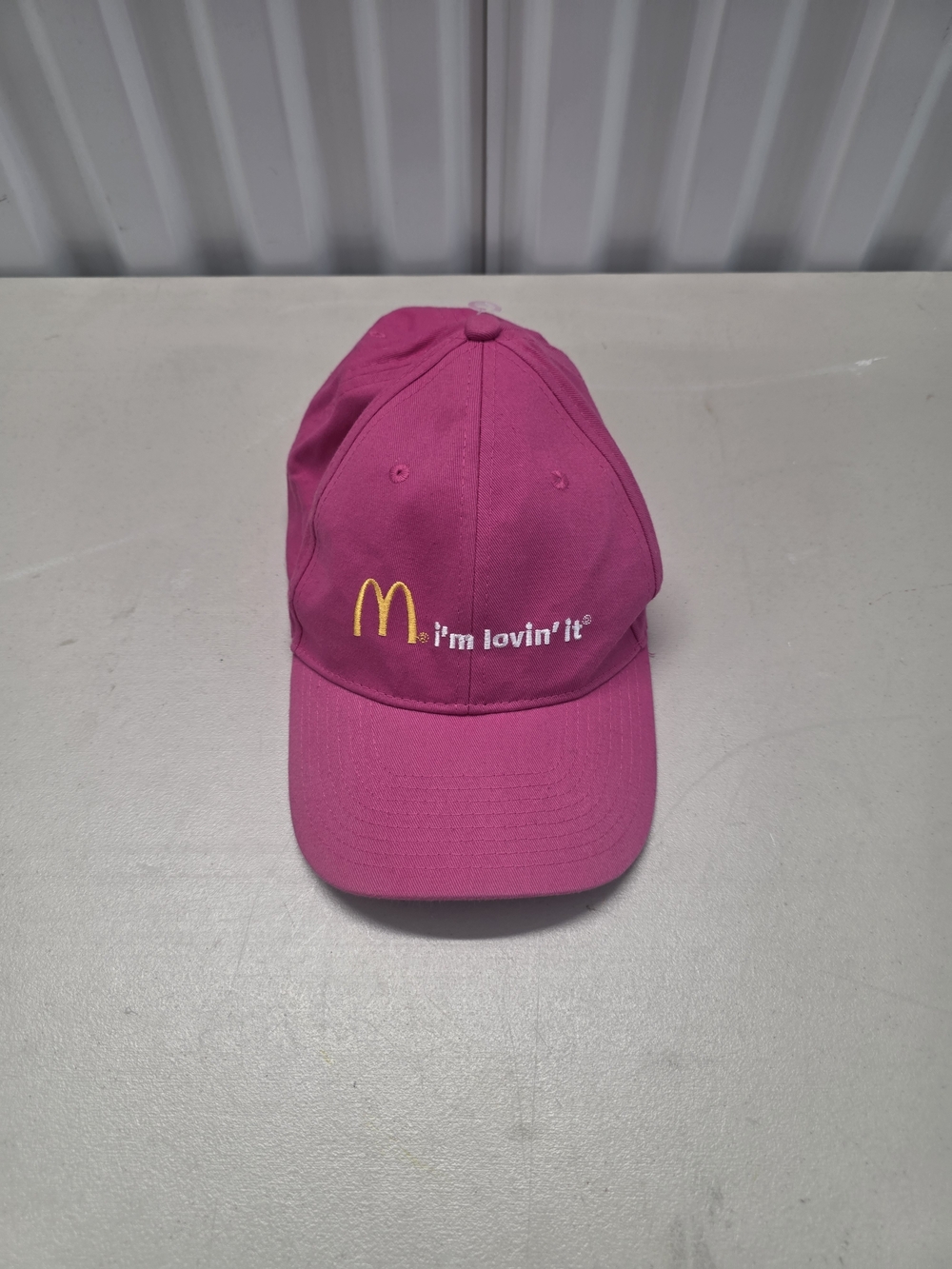McDonald's I'm Lovin' It Pink Hat Cap Adjustable